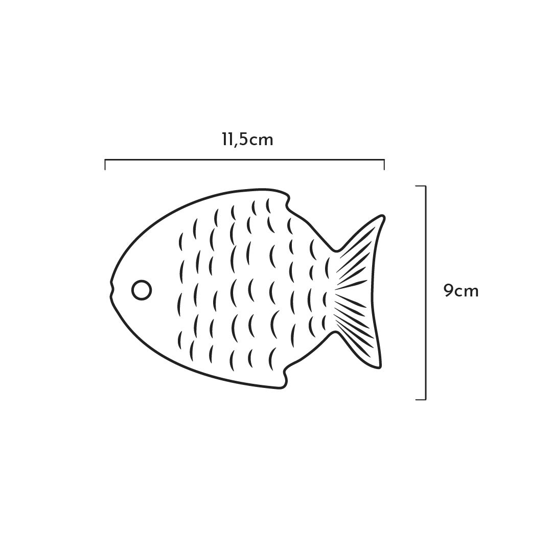 Rub Fish kattenspeeltje 100% hars