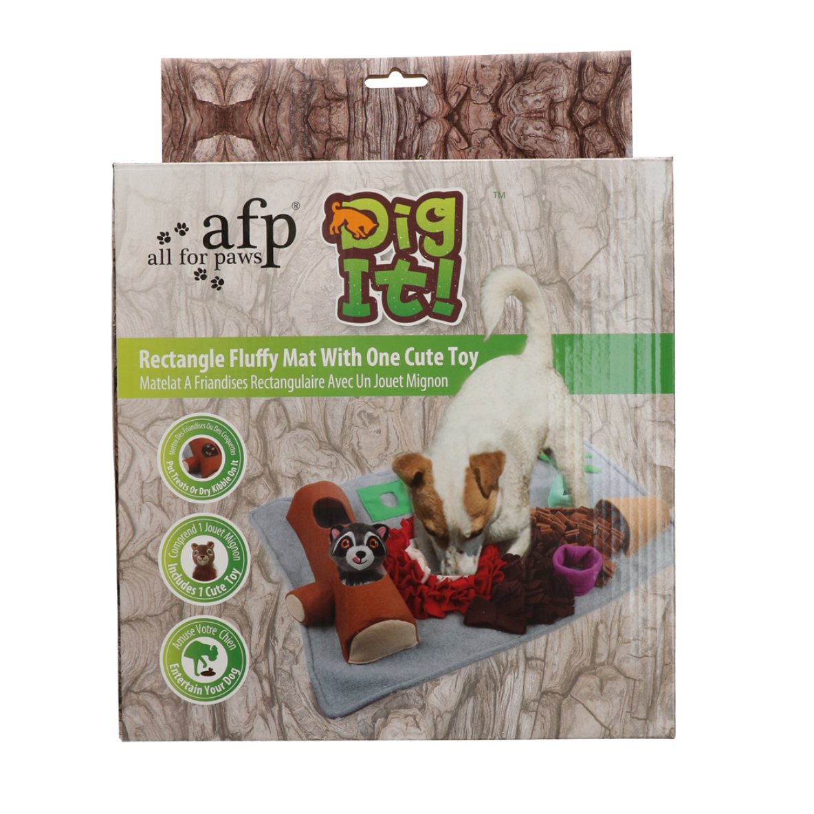 AFP Dig it - Rechthoekige snuffelmat met speeltje