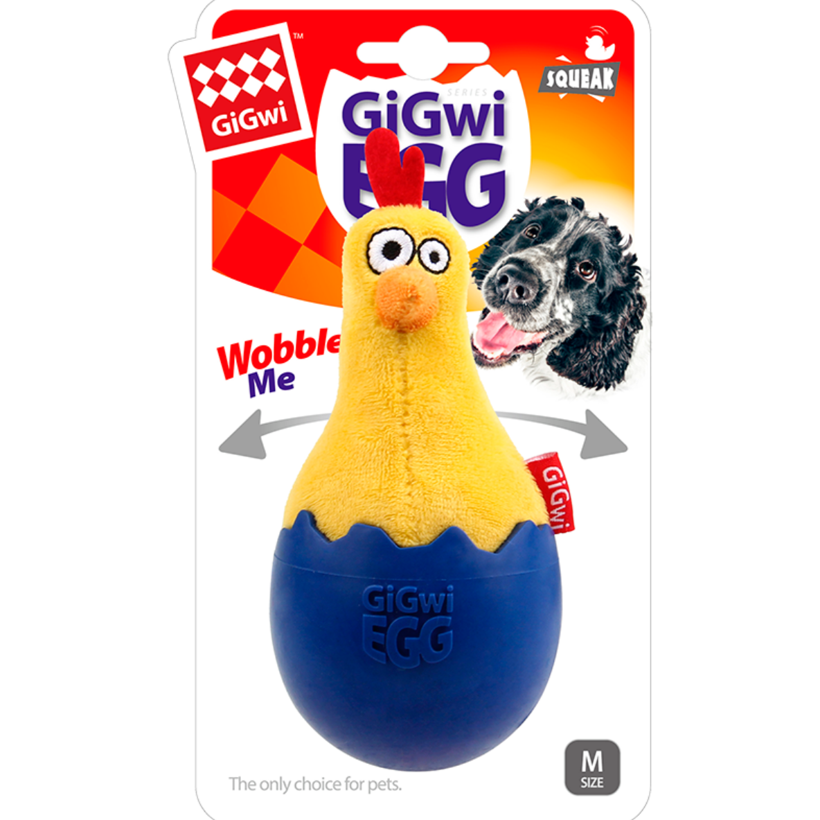Gigwi Egg (M, kip)