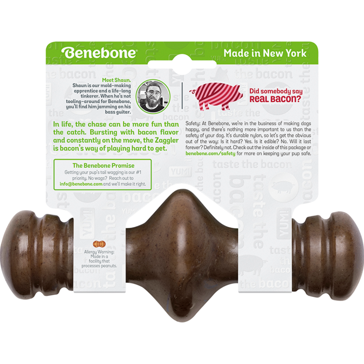 Benebone Zaggler (Bacon)
