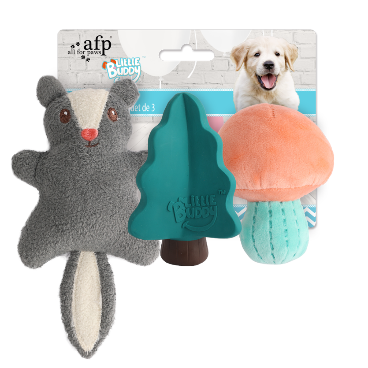 Little Buddy 3-Pack Woodland