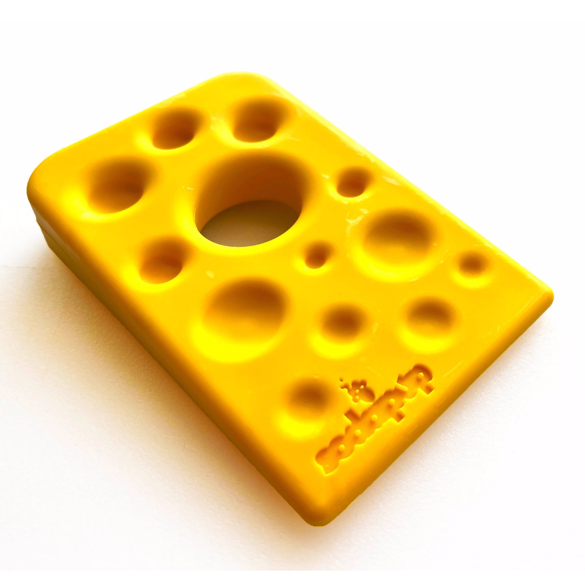 SodaPup Nylon Swiss Cheese Wedge - Geel