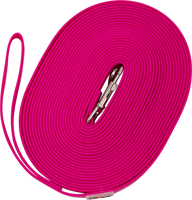 Expedition lijn (10m) - Biothane Fuschia
