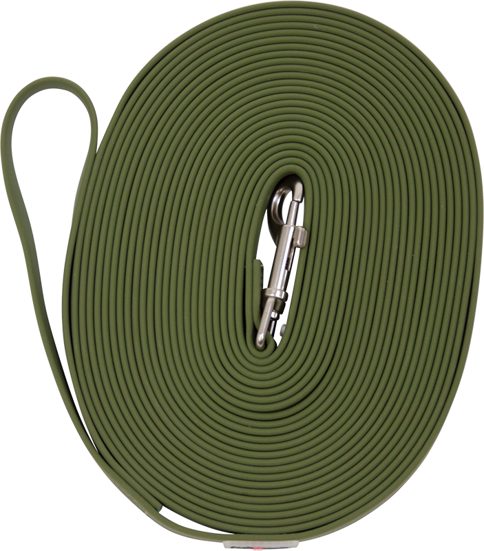 Expedition lijn (10m) - Biothane Khaki
