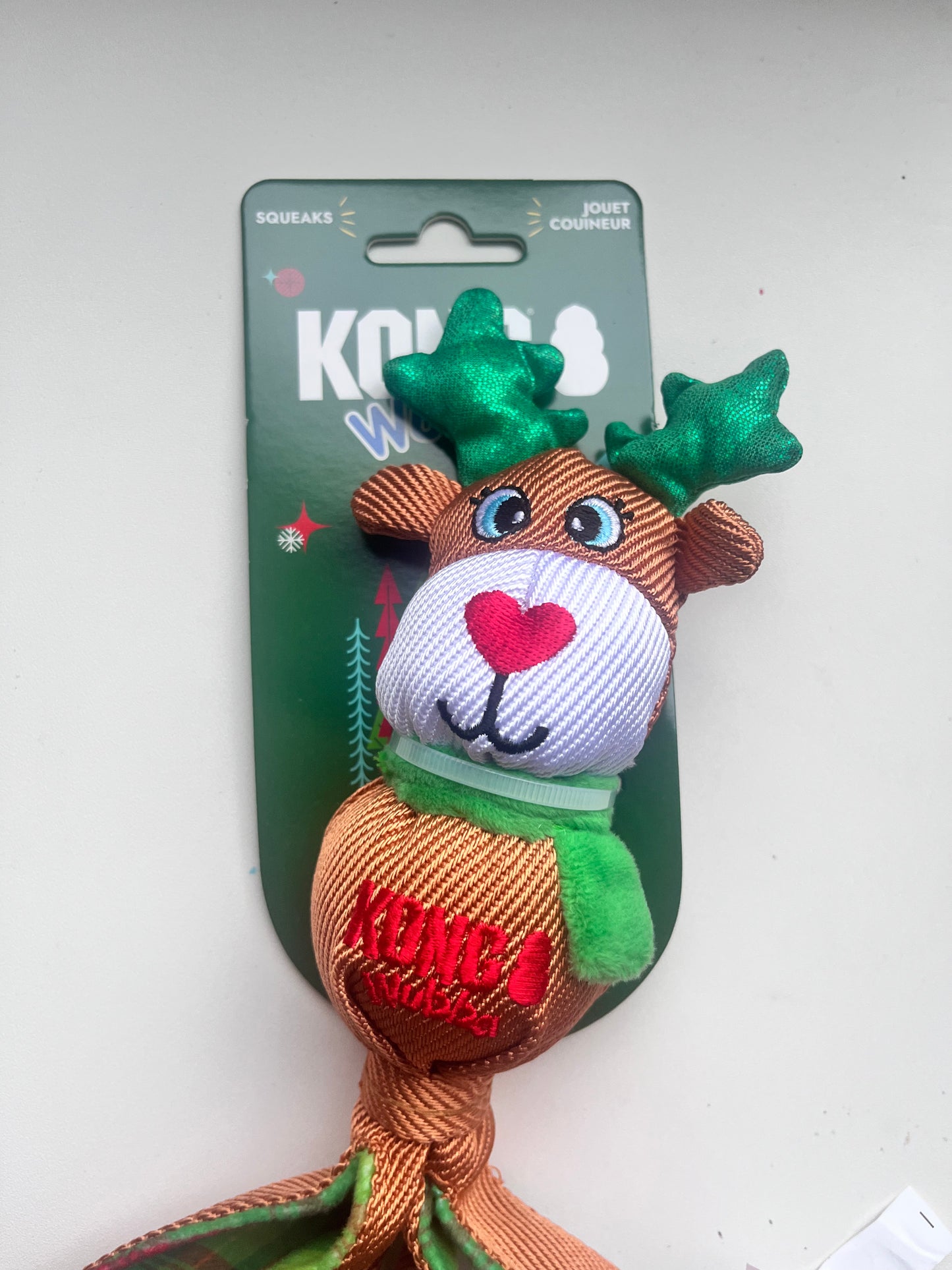 Kong Holiday Wubba Rendier - Small