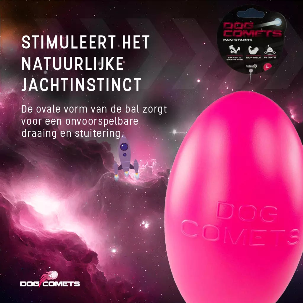 Dog Comets Pan-Stars Roze