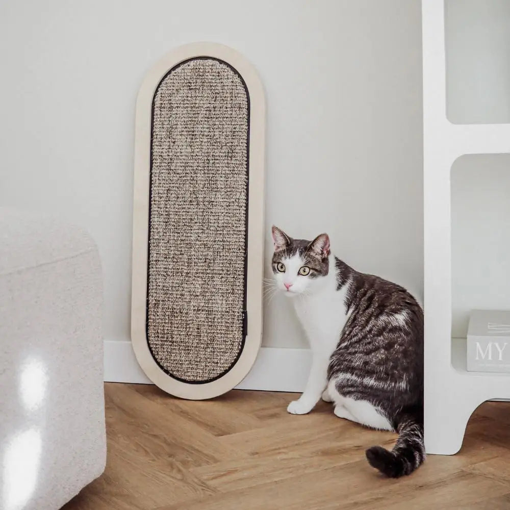 Space sisal krabplank zwart