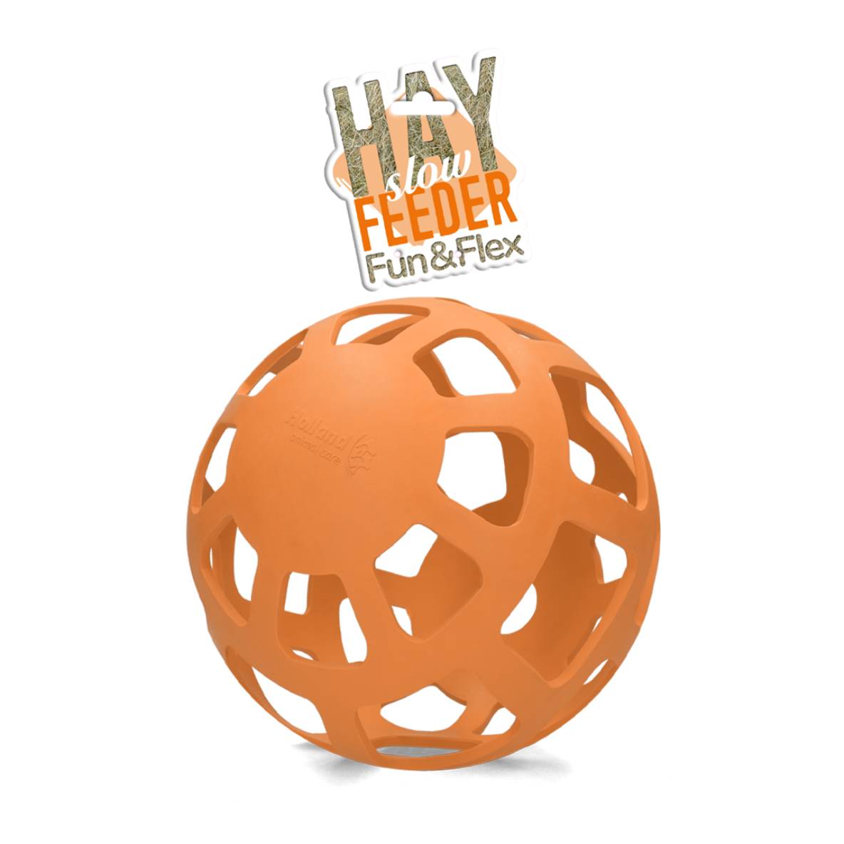 Hay Slow Feeder Fun and Flex - oranje