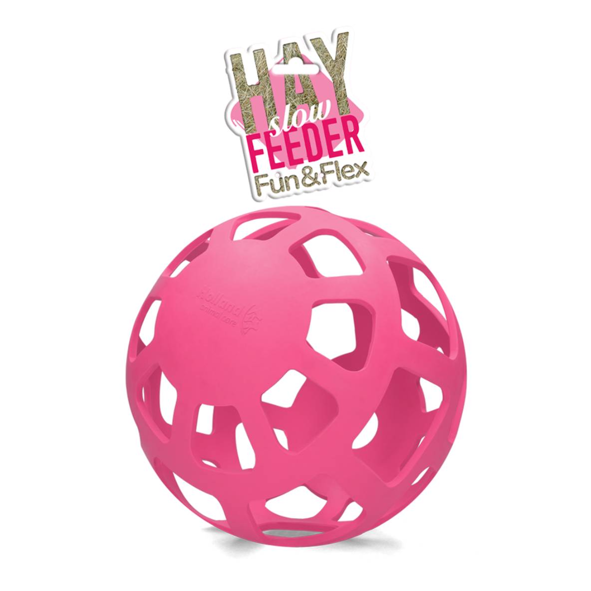 Hay Slow Feeder Fun and Flex - roze