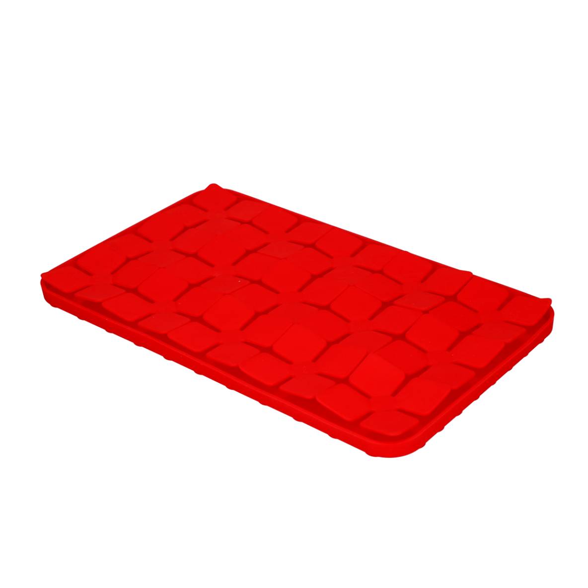 Eat Slow Live Longer likmat met bloemenflapjes - Rood