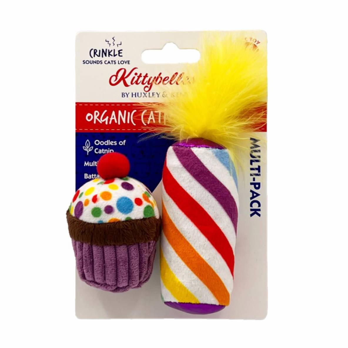 Kittybelles Mewow Cupcake/Kaarsje 2-pack