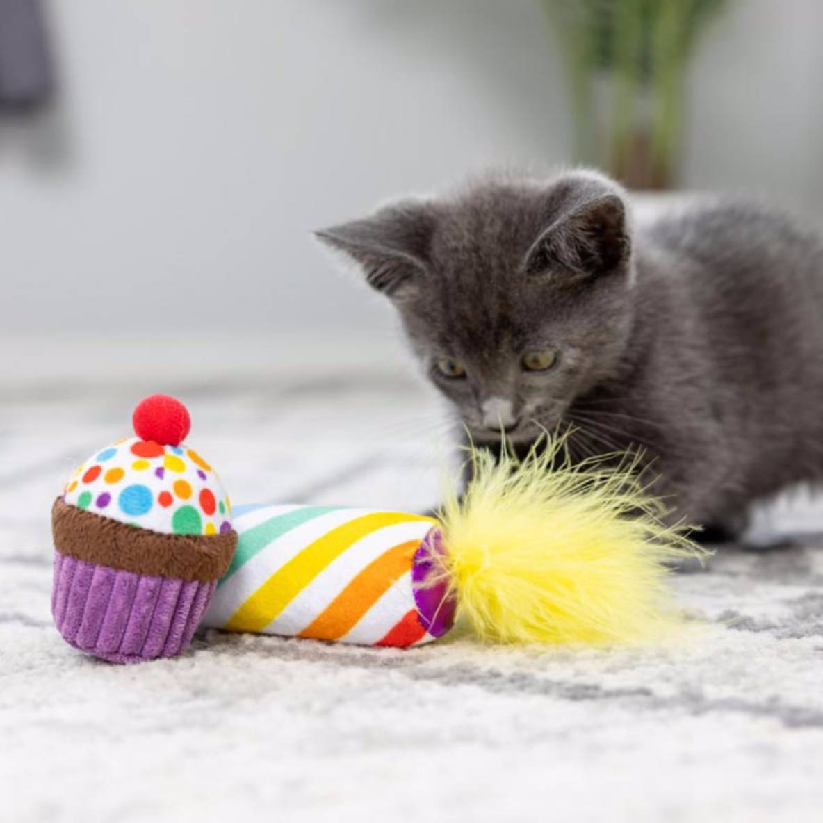 Kittybelles Mewow Cupcake/Kaarsje 2-pack