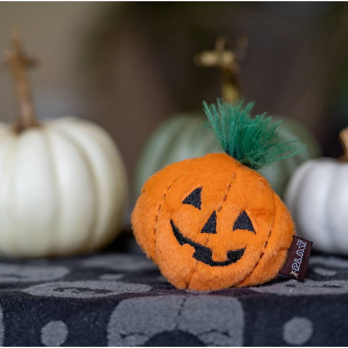 Feline Frenzy - Halloweensetje pompoen en spookje