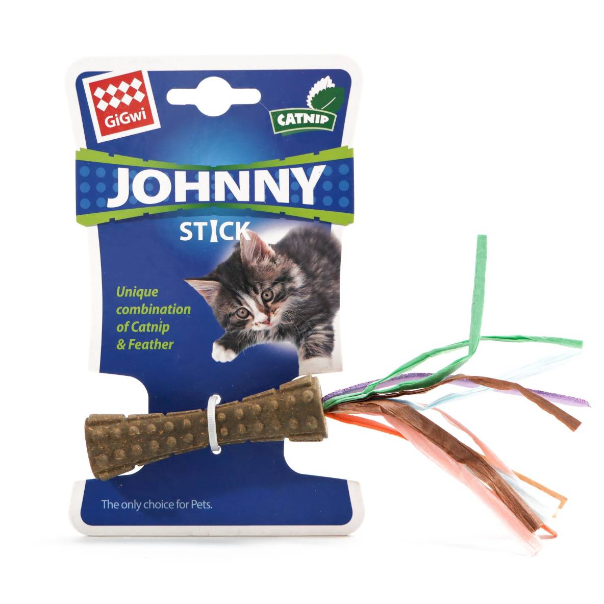 Johnny Stick met Papier