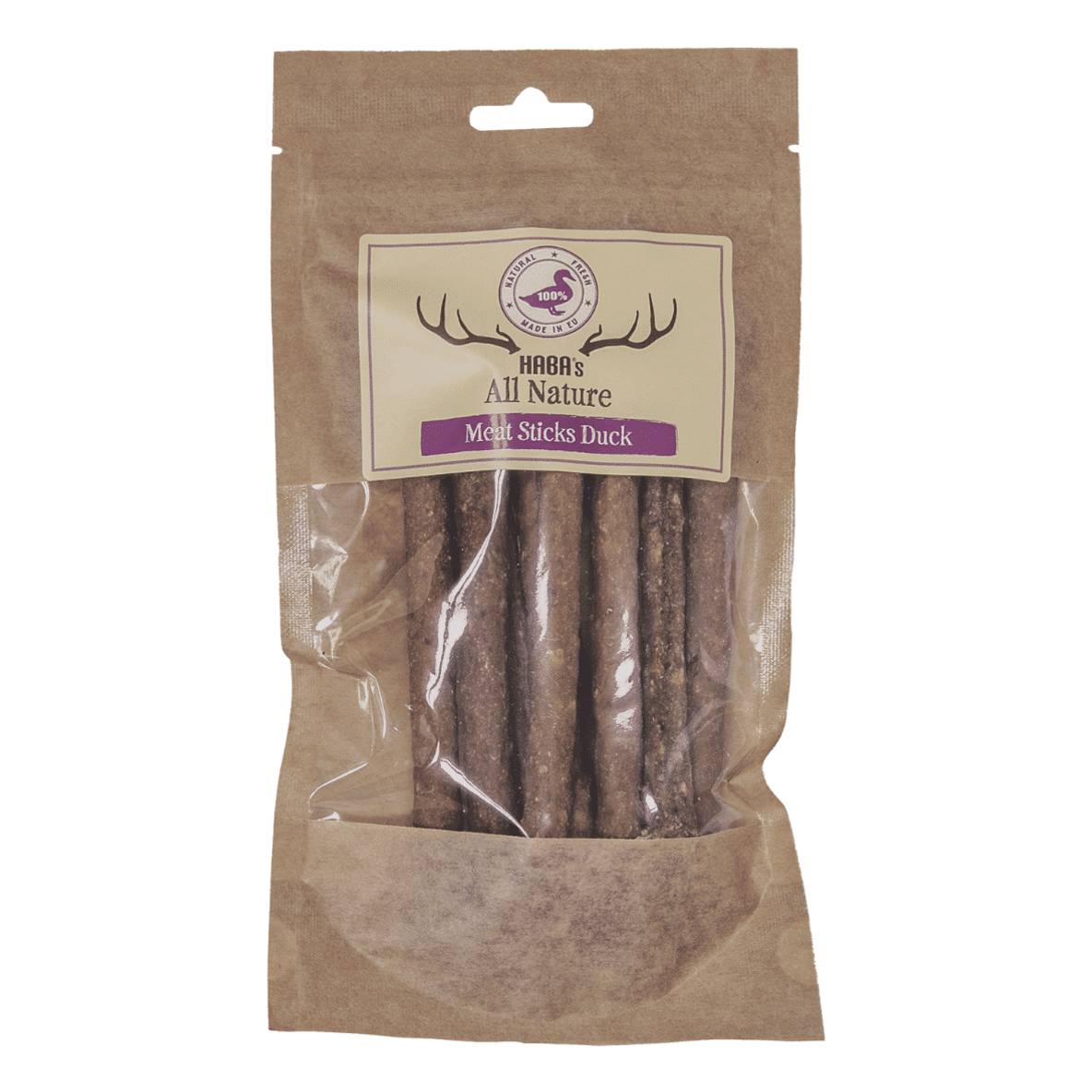 Haba’s All Nature Vleessticks Eend – 85g