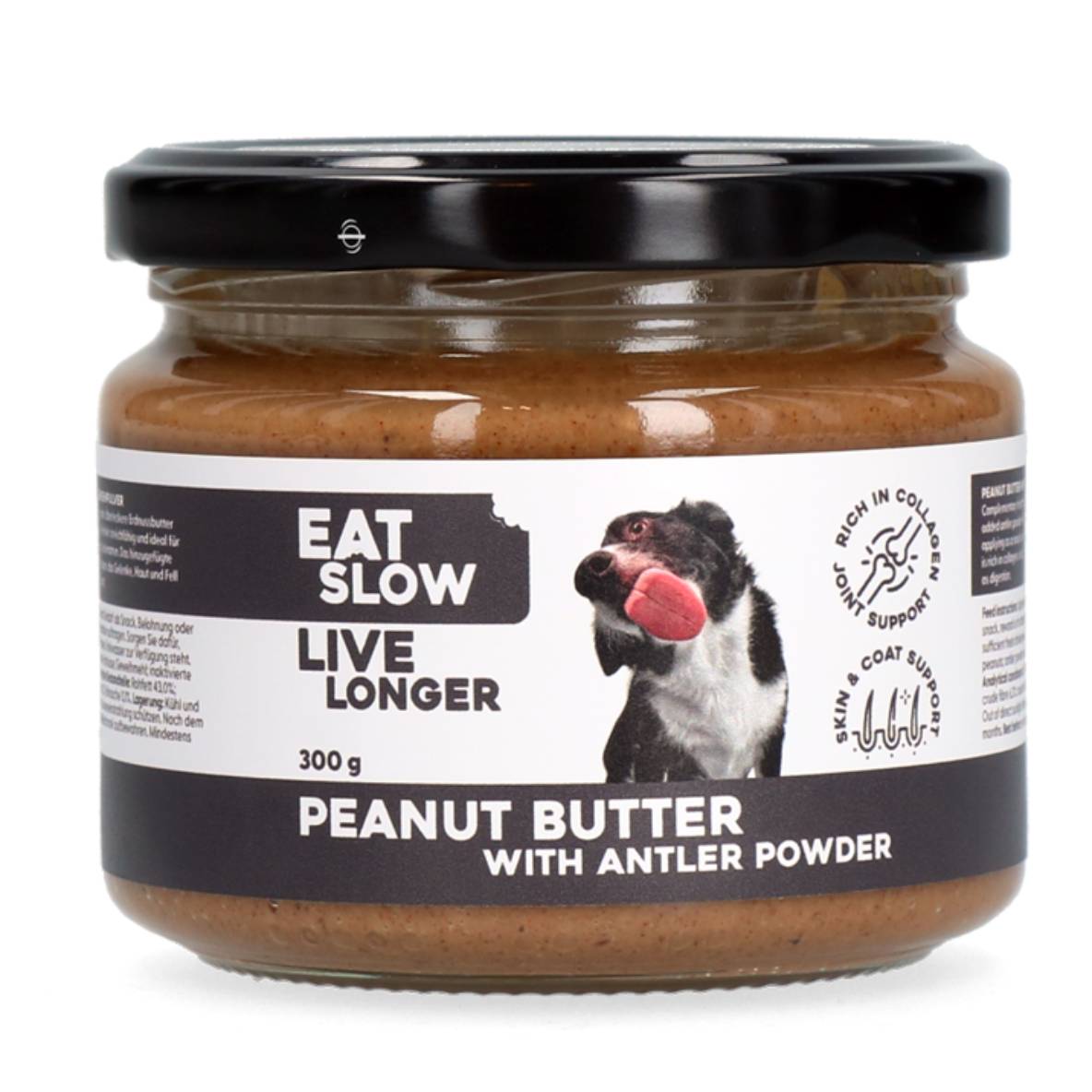 Eat Slow Live Longer pindakaas met geweipoeder