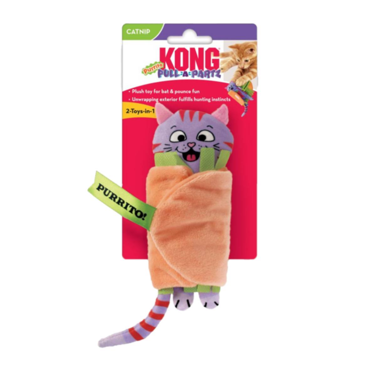 KONG Pull-A-Partz Purrito