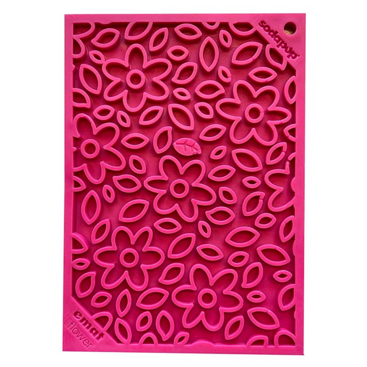 SodaPup Lickmat Flower Power Small – Pink