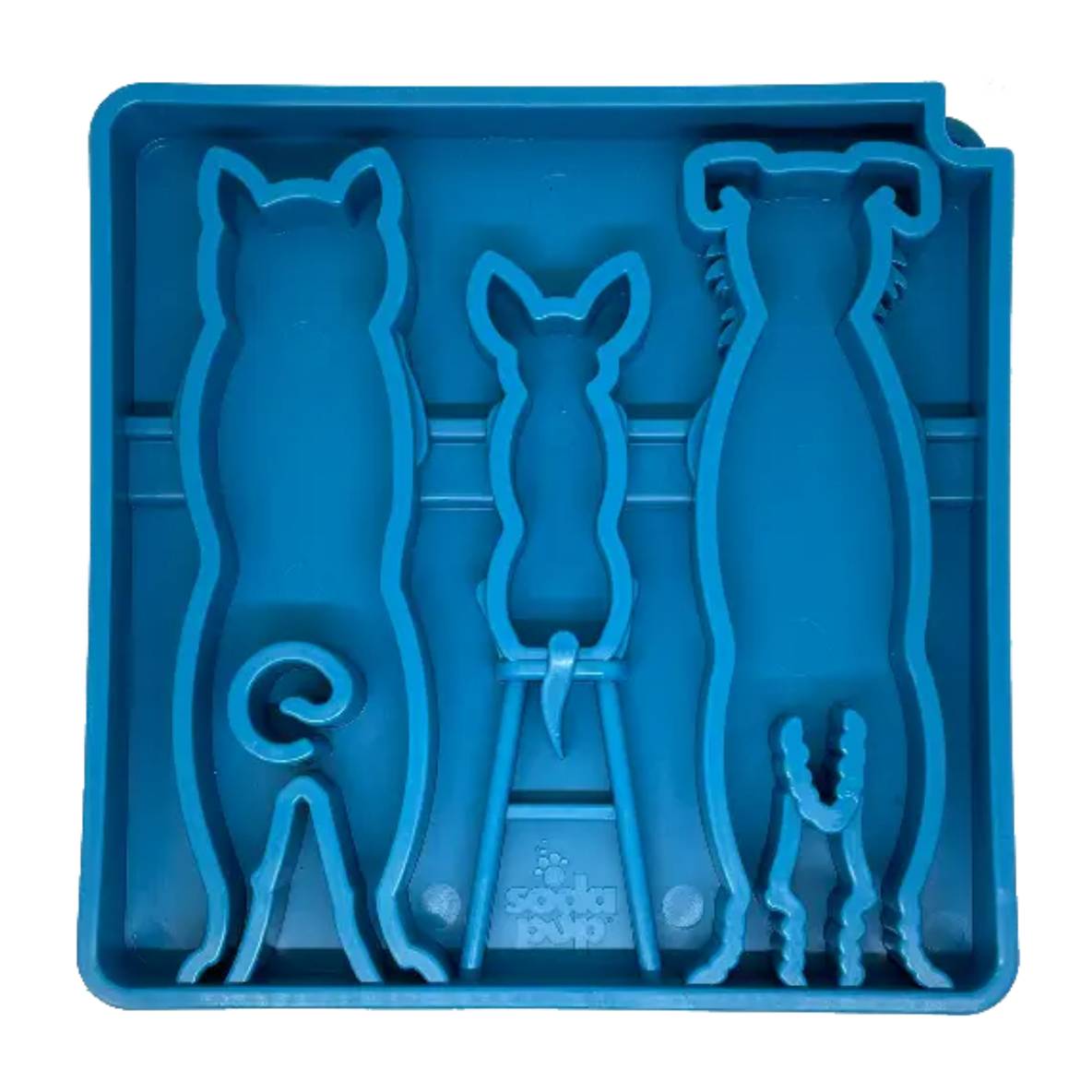 Slow Feeder Waiting Dogs Etray