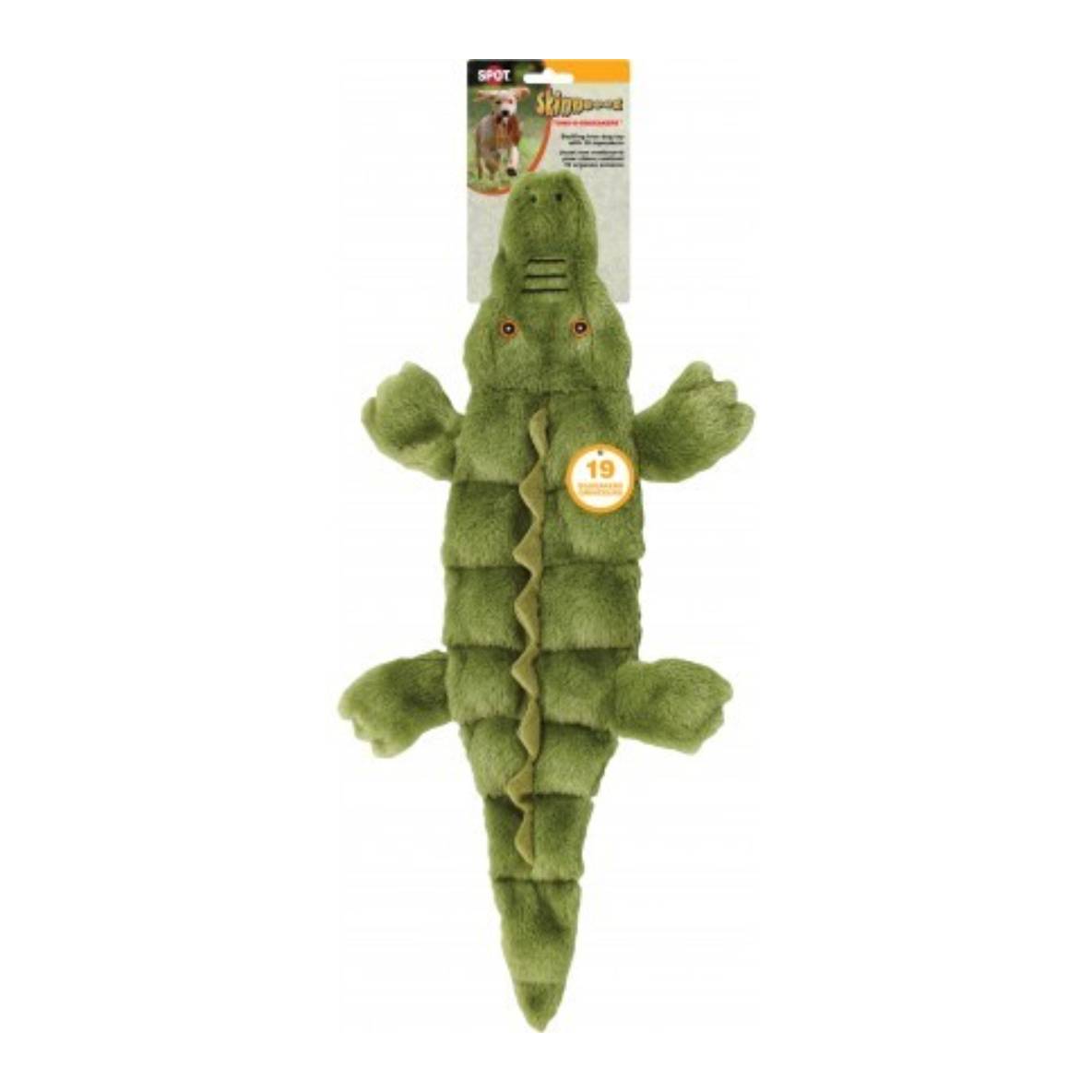 Skinneeez Tons-O-Squeakers - Alligator