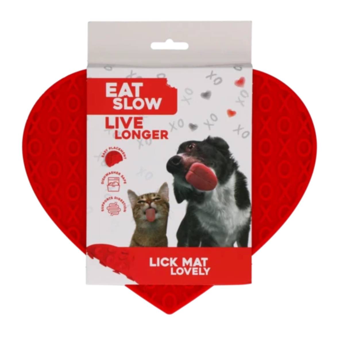 Eat Slow Live Longer Likmat Lovely - Rood