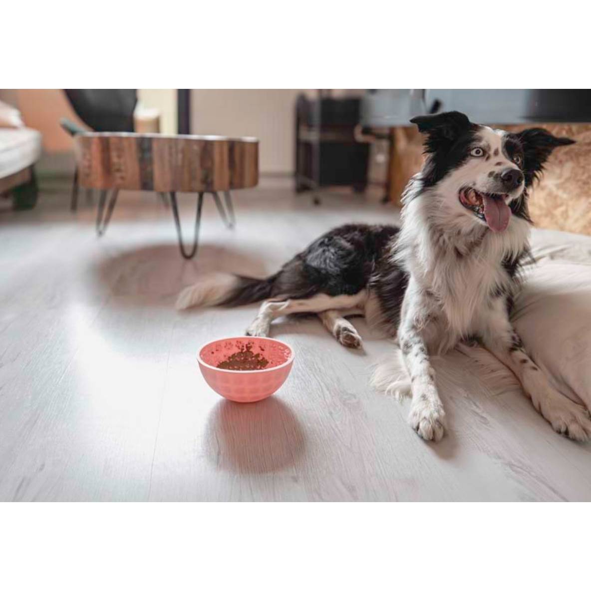 Eat Slow Live Longer Likmat Wobble Bowl - Grijs