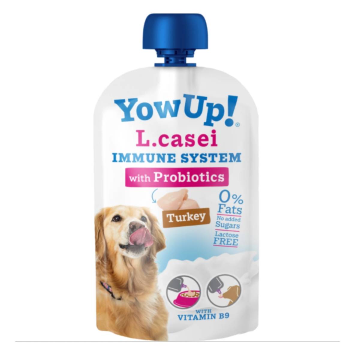 YowUp! Dog - L. Casei Immune System Kalkoen