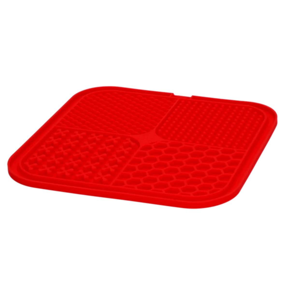 Eat Slow Live Longer kwartet likmat - rood