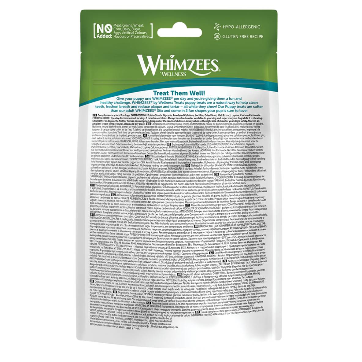Whimzee Snack Puppy XS/S (28 stuks)