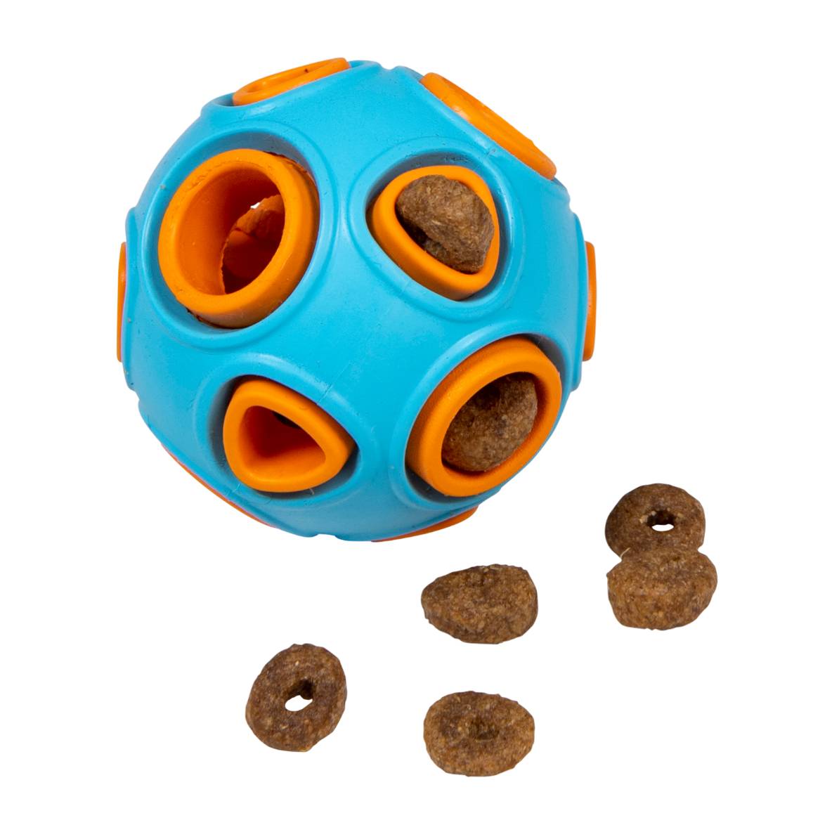 J&V Traktatiebal (lichtblauw/oranje)