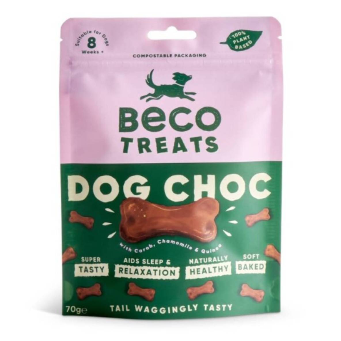 Beco Treats - Dog Choc met Kamille & Quinoa