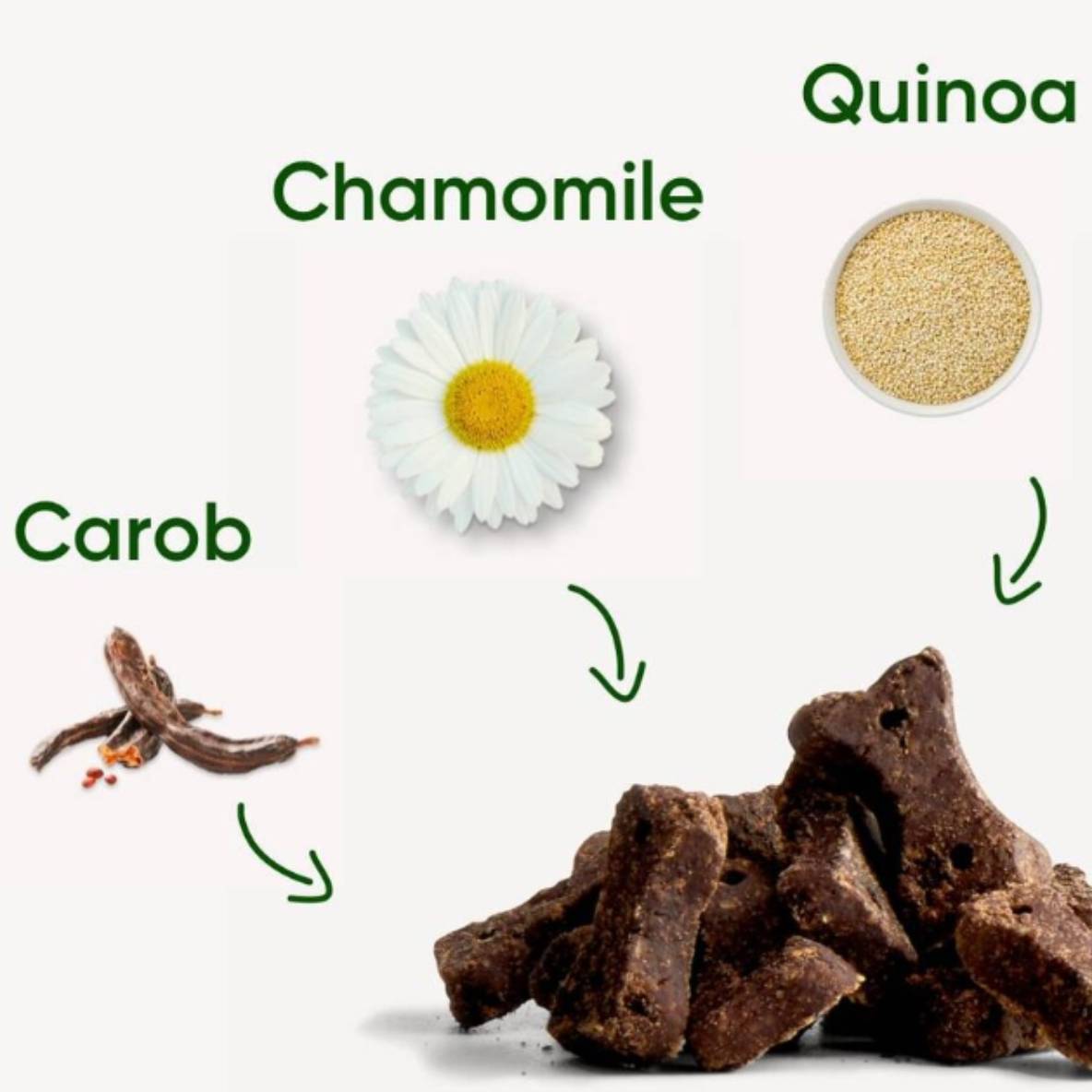 Beco Treats - Dog Choc met Kamille & Quinoa