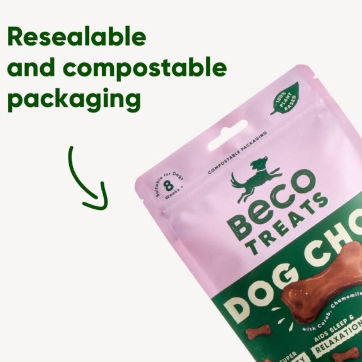 Beco Treats - Dog Choc met Kamille & Quinoa