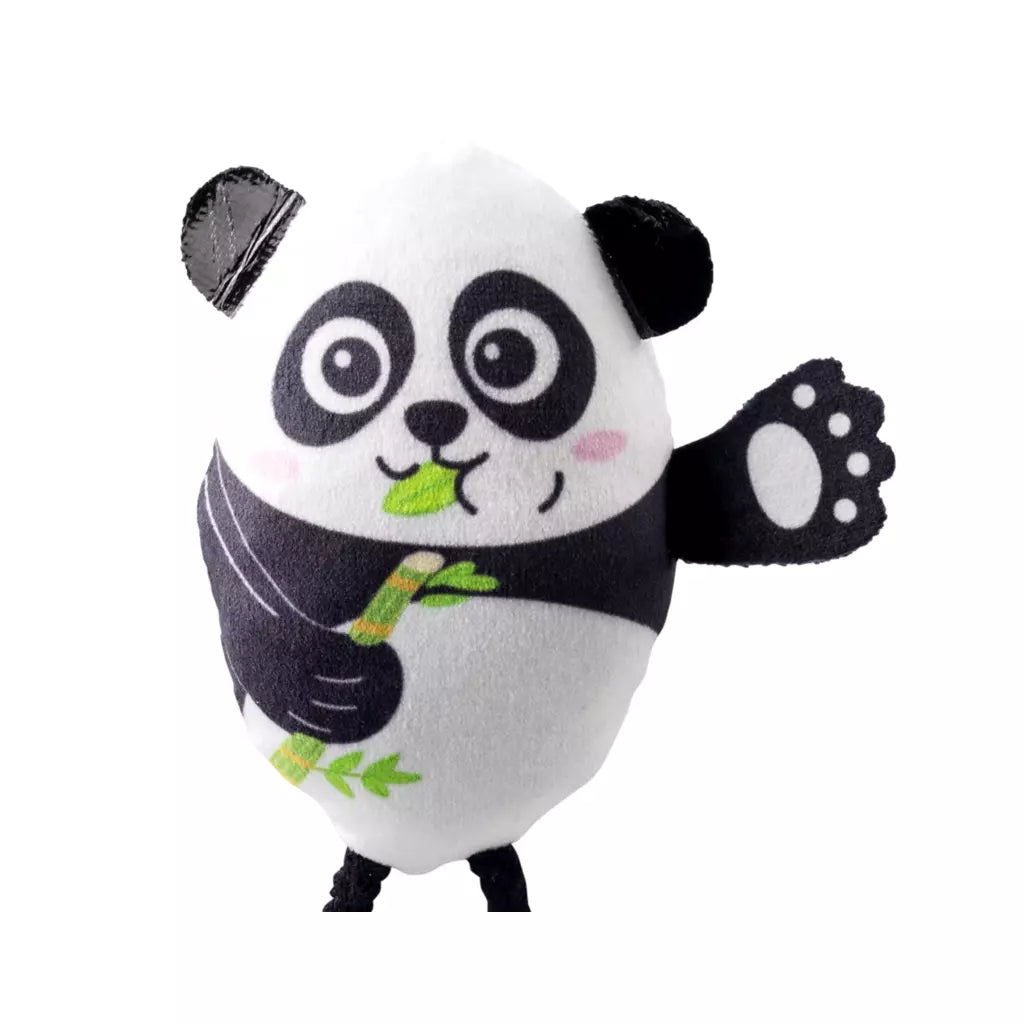 Kong Scrattles panda en cactus - 2 stuks