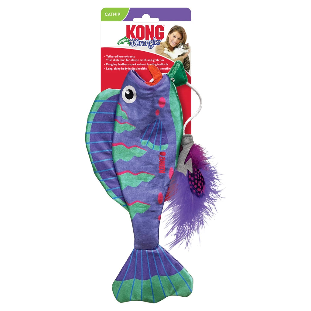 KONG Wrangler Angler vis (twee kleuropties)