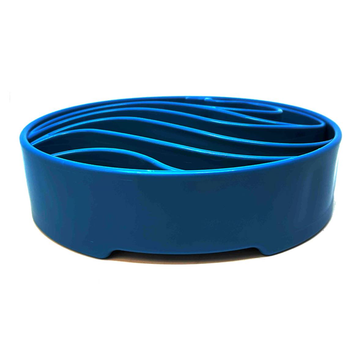 The Great Wave Ebowl Slow Feeder – Blauw