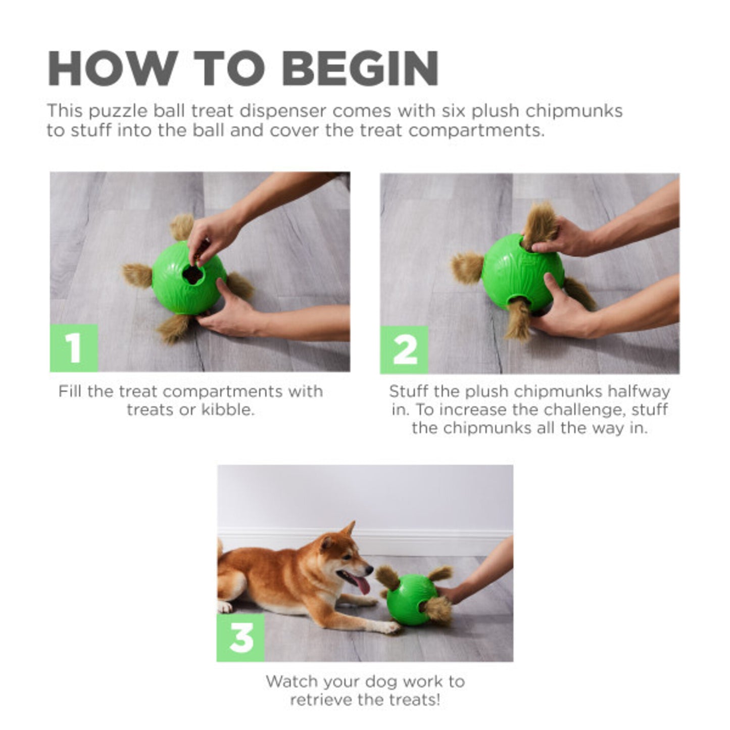 Snuffle N' Treat Ball puzzelspeeltje
