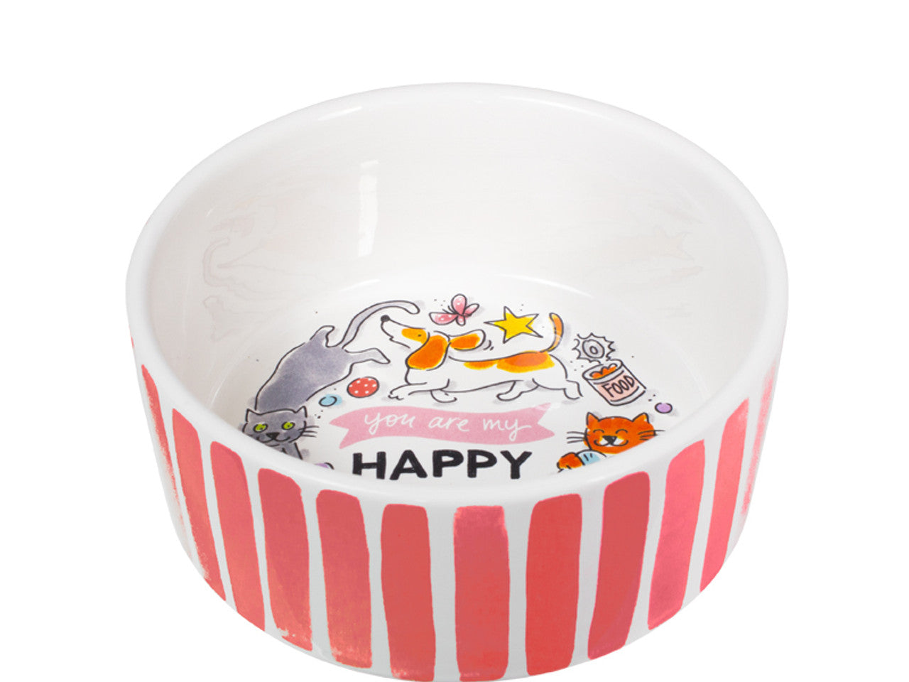 Blond Voerbak Hond/Kat You Are My Happy 15,5 cm