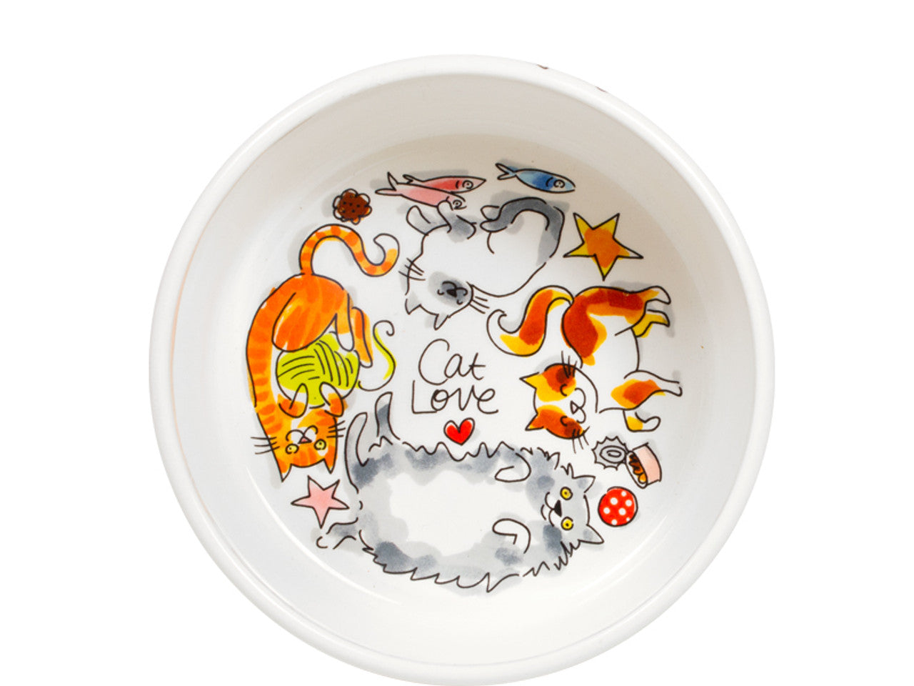 Blond Voerbak Cat Love 15,5 cm