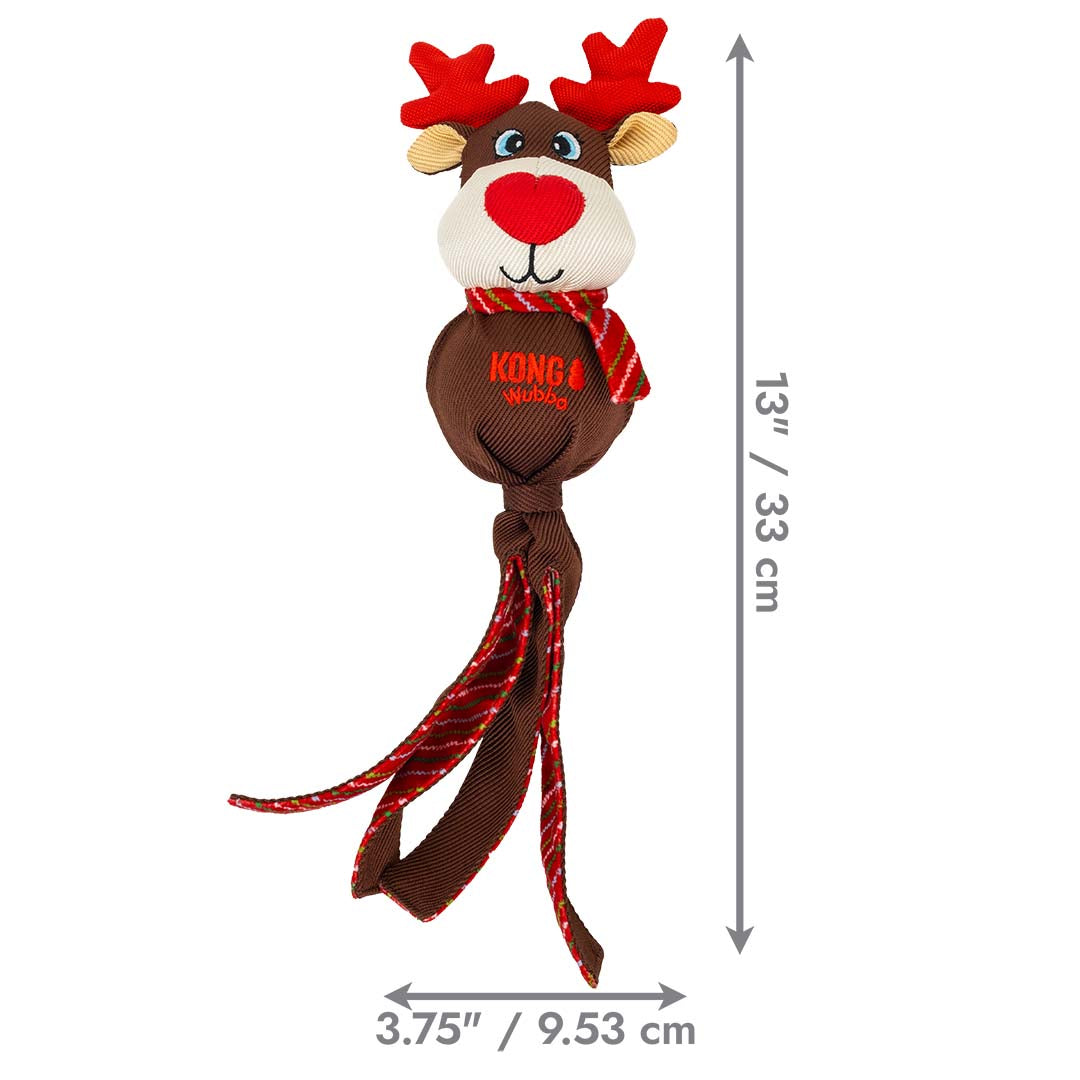 Kong Holiday Wubba Rendier - Large
