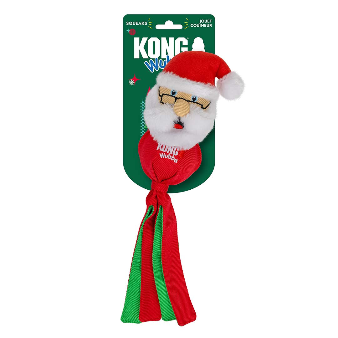Kong Holiday Wubba Kerstman - Large