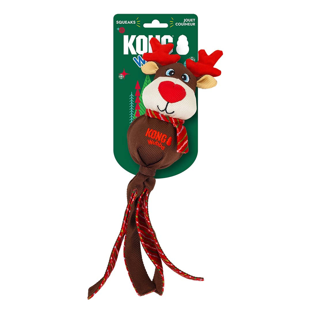 Kong Holiday Wubba Rendier - Large