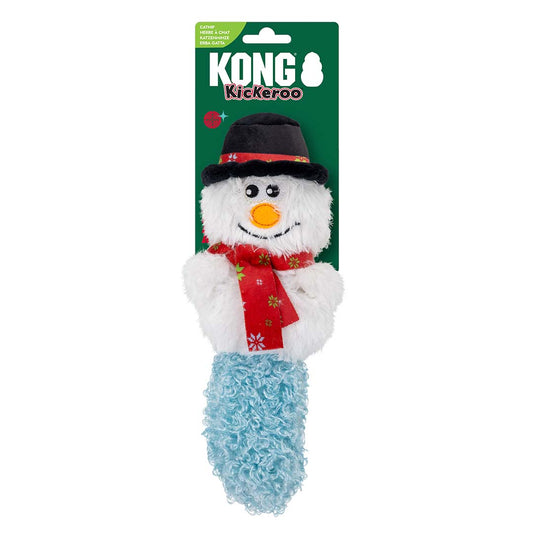Kong Holiday Cat Kickeroo Sneeuwman