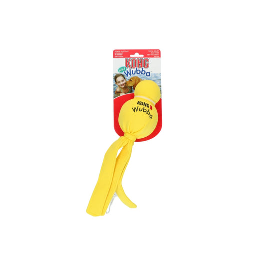 Kong Wet Wubba - Large (geel)