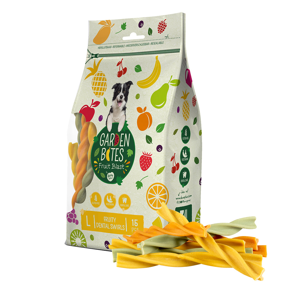 Garden Bites Fruity Friends - Dental Swirls