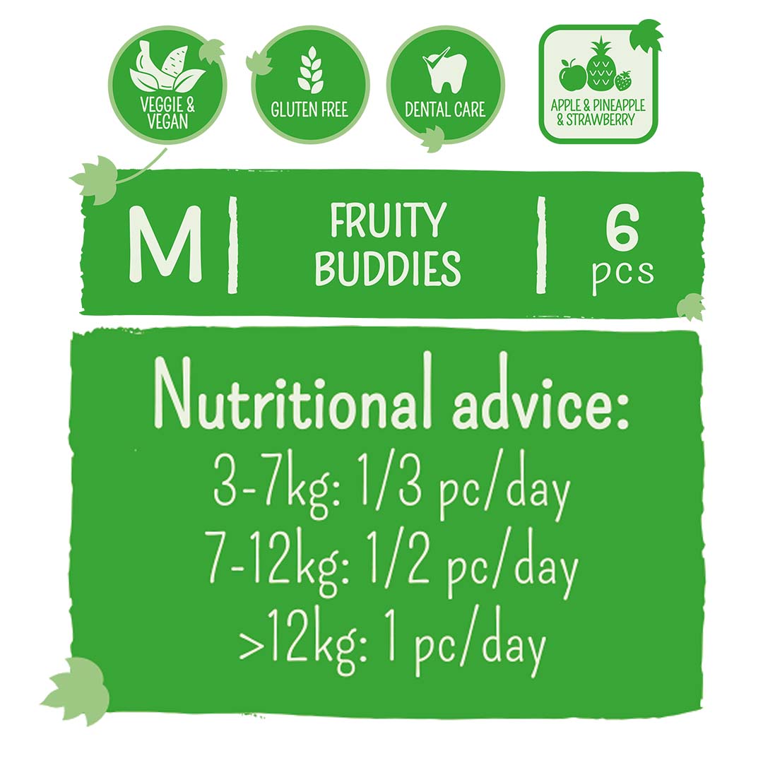 Garden Bites Fruity Buddies - Zakje van 6 (M)