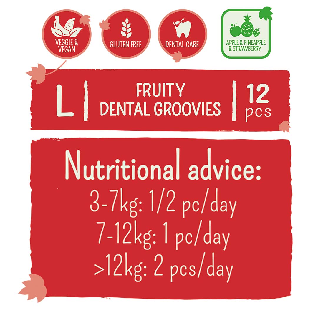 Garden Bites Fruity Dental Groovies