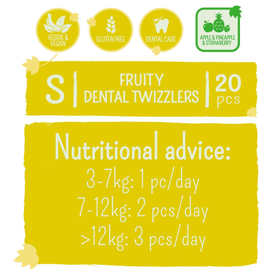 Garden Bites Fruity Dental Twizzlers