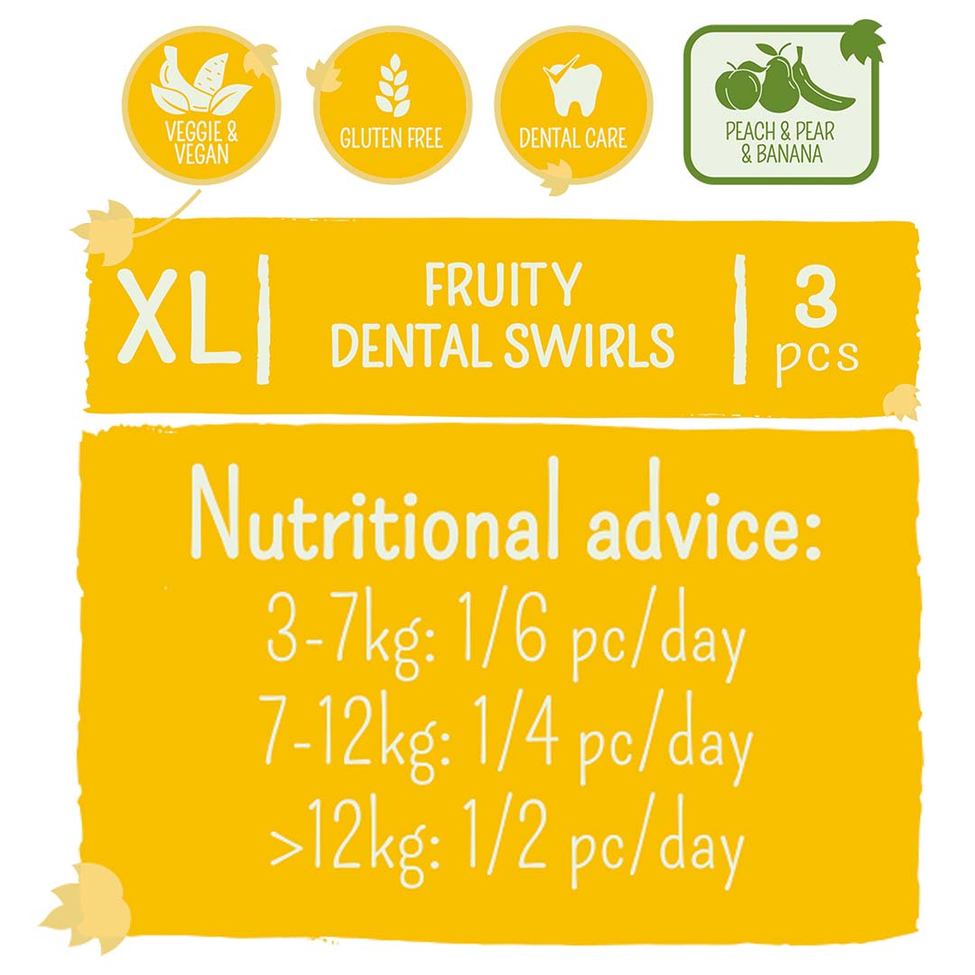 Garden Bites Fruity Friends - Dental Swirls