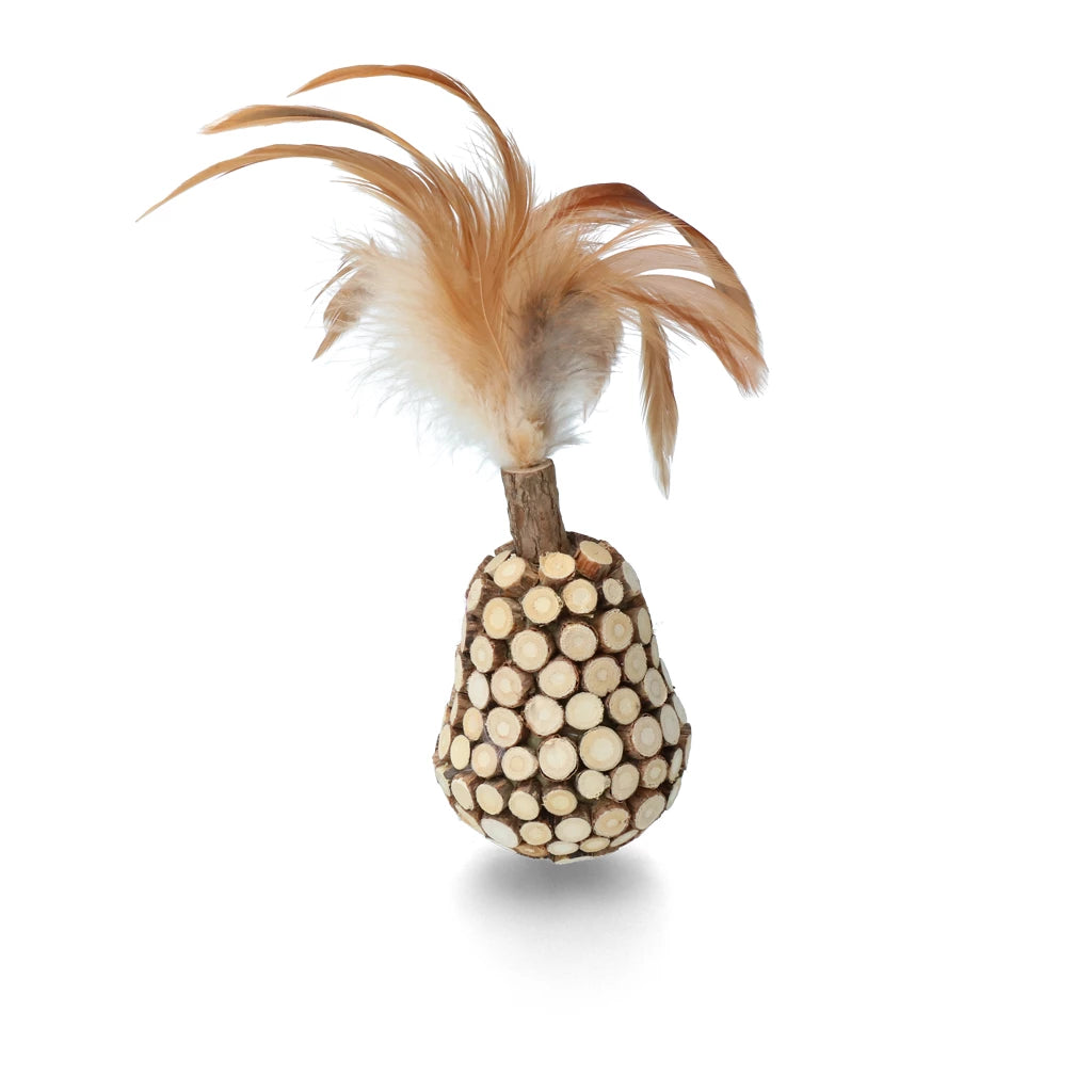 Addicted Wooden Wobbler met Veren